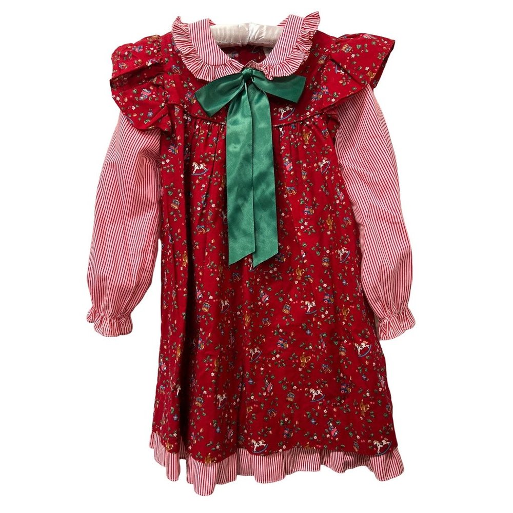 Vintage Rare Editions Girl Dress Horse Old Fashioned Toys Novelty Print